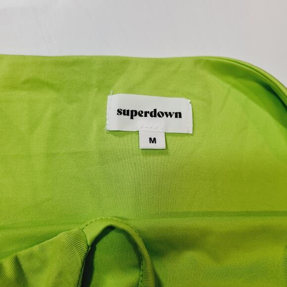 Superdown Brie Maxi Dress in Lime Medium - Picture 8 of 13